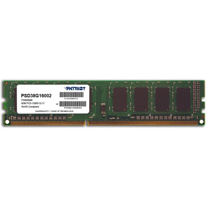 Patriot DDR3 8GB 1600MHz CL11 1x8GB