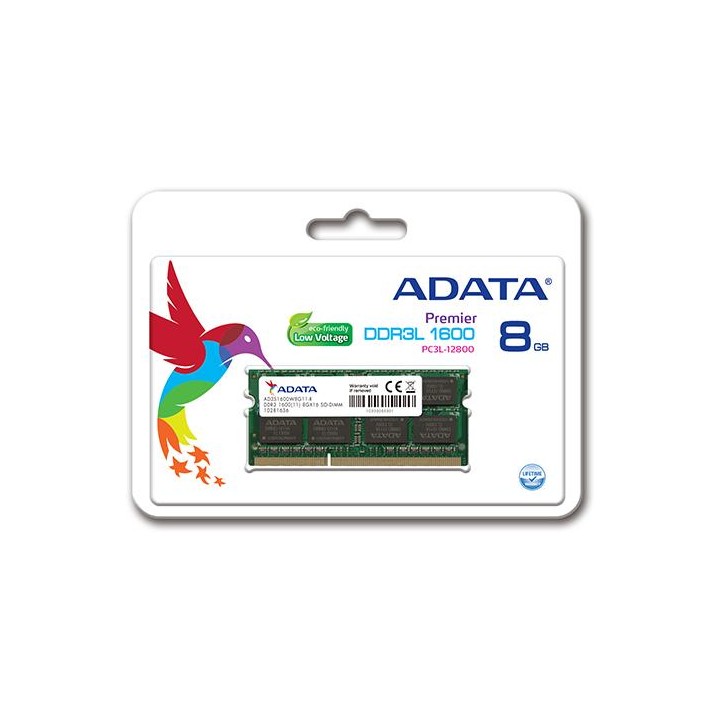 Adata SO-DIMM DDR3 8GB 1600MHz CL11 1x8GB