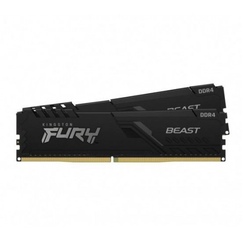 Kingston FURY Beast DDR4 32GB 2666MHz CL16 2x16GB Black