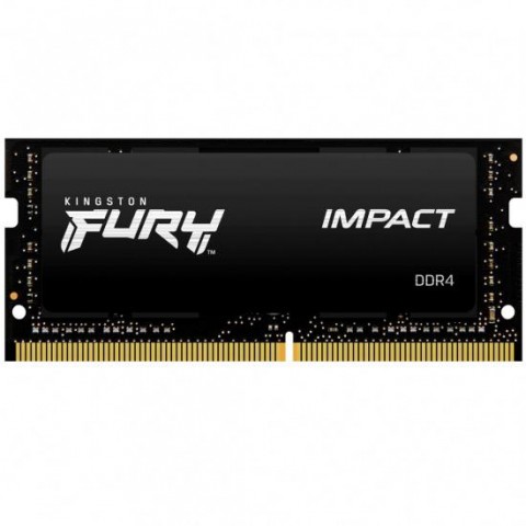Kingston FURY Impact SO-DIMM DDR4 8GB 2666MHz CL15 1x8GB Black