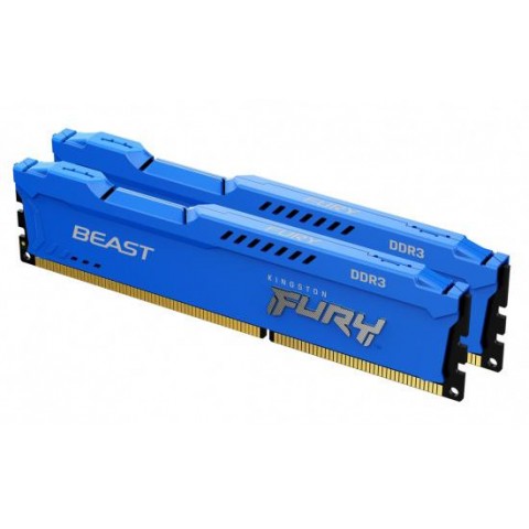 Kingston FURY Beast DDR3 8GB 1600MHz CL10 2x4GB Blue