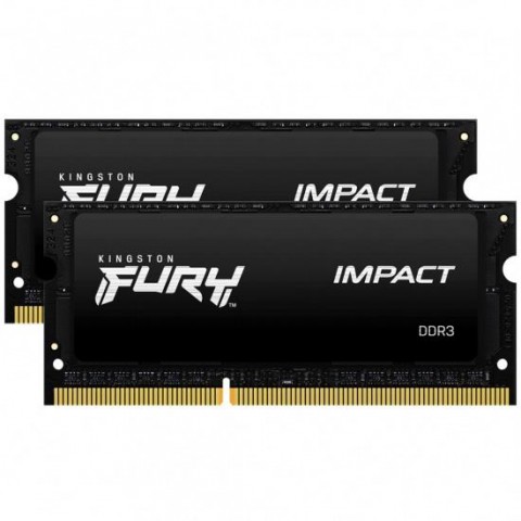 Kingston FURY Impact SO-DIMM DDR3 8GB 1866MHz CL11 2x4GB Black