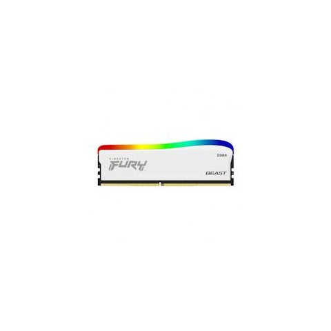 Kingston FURY Beast White DDR4 16GB 3200MHz CL16 1x16GB RGB White