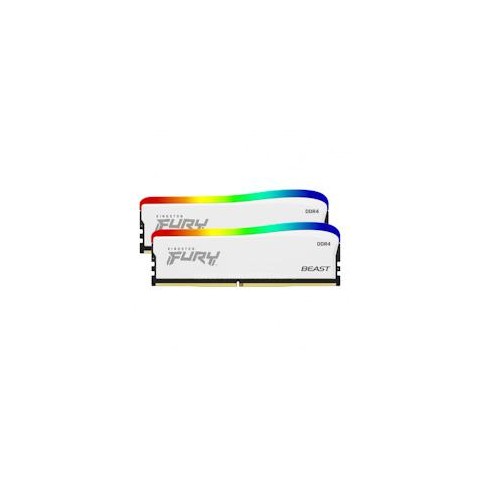 Kingston FURY Beast White DDR4 16GB 3200MHz CL16 2x8GB RGB White