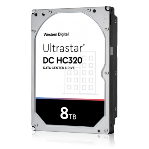 WD Ultrastar 8TB HDD 3.5" SATA 7200 RPM 2R