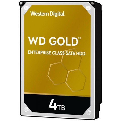 WD Gold 4TB HDD 3.5" SATA 7200 RPM 5R