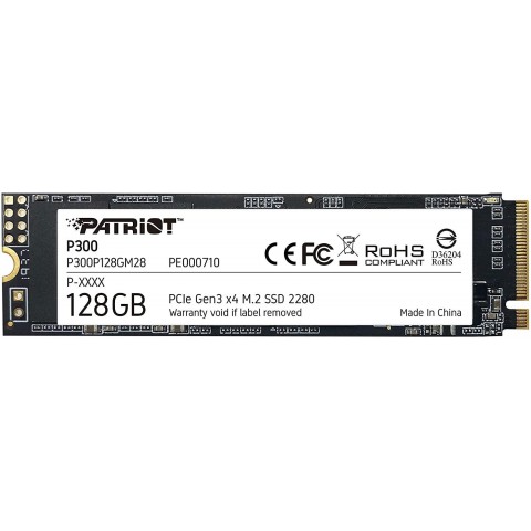PATRIOT P300 128GB SSD M.2 NVMe 3R