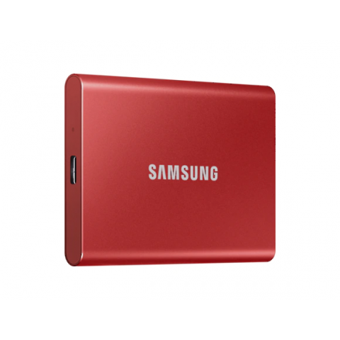 Samsung T7 500GB SSD Externí 2.5" Červená 3R