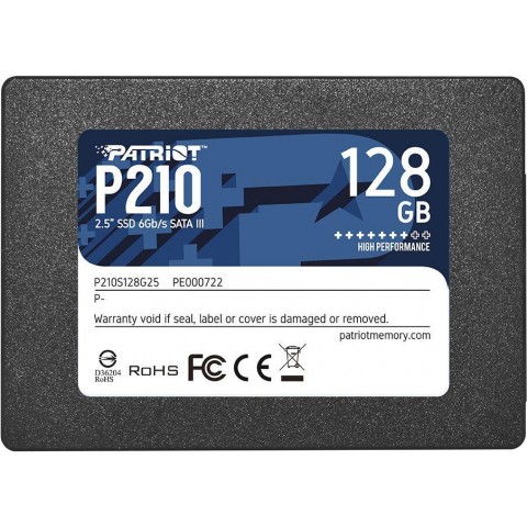 PATRIOT P210 128GB SSD 2.5" SATA 3R