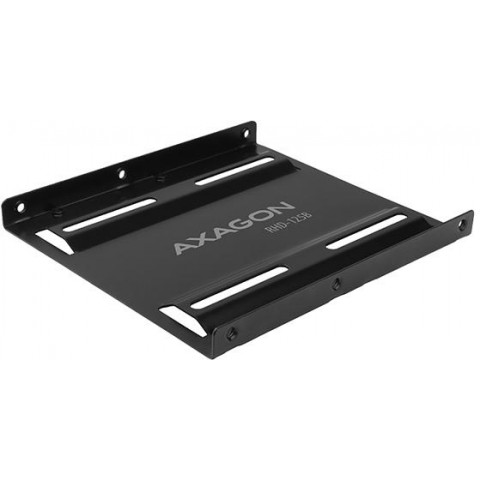 AXAGON RHD-125B, kovový rámeček pro 1x 2.5" HDD SSD do 3.5" pozice, černý
