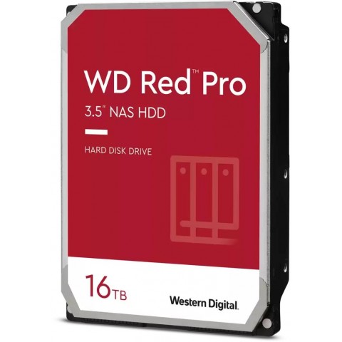 WD Red Pro 16TB HDD 3.5" SATA 7200 RPM 5R
