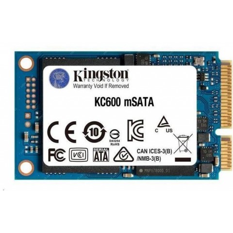 Kingston KC600 256GB SSD mSATA 5R