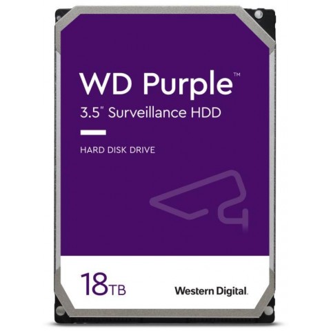 WD Purple 18TB HDD 3.5" SATA 7200 RPM 5R