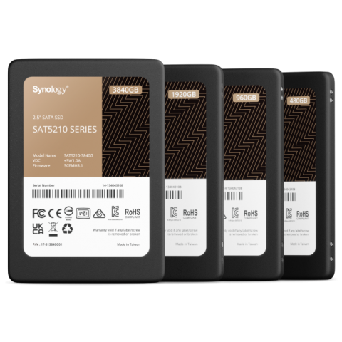 Synology SAT5210 480GB SSD 2.5" SATA 5R