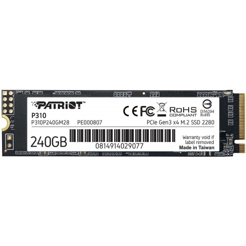 PATRIOT P310 240GB SSD M.2 NVMe 3R