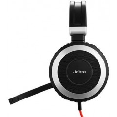 Jabra Evolve 80 Stereo Jack Drát MS Černá