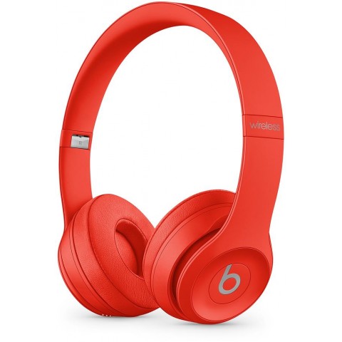 Beats Solo3 WL Headphones - Red