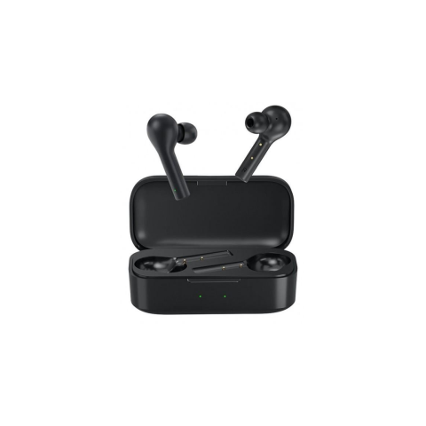 QCY - T5, zcela bezdrátová špuntová sluchátka s dobíjecím uzavíratelným boxem, černá