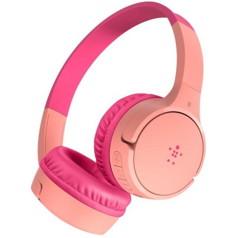 Belkin SOUNDFORM mini bezdrátová sluchátka pro děti růžová
