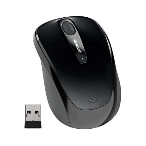 Microsoft Wireless Mobile Mouse 3500, černá