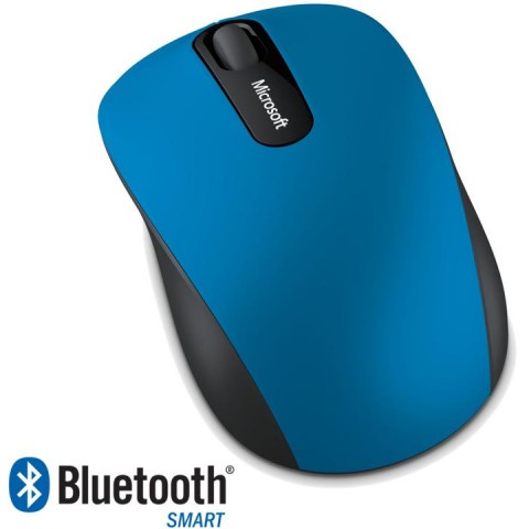 Microsoft Bluetooth 4.0 Mobile Mouse 3600, modrá