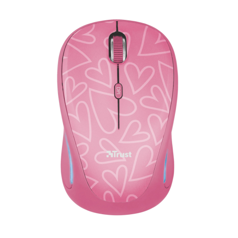 myš TRUST Yvi FX Wireless Mouse - pink