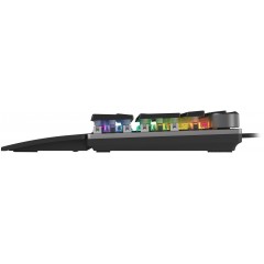 Genesis mechanická klávesnice THOR 400, US layout, RGB podsvícení, software, Kailh Red
