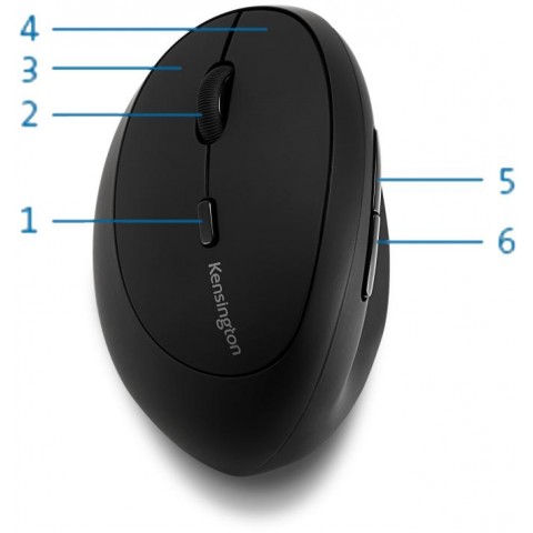 Kensington Pro myš pro leváky Ergo Wireless Mouse