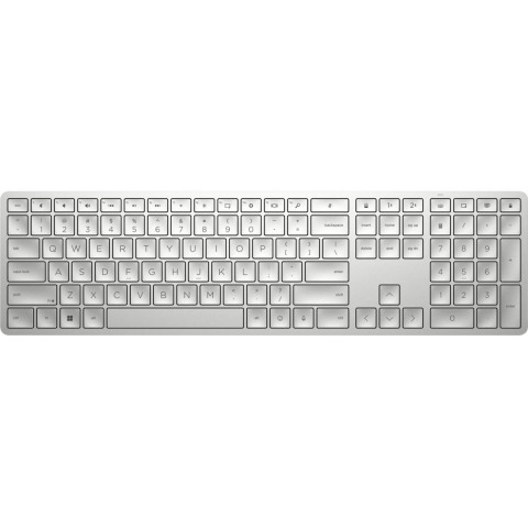 HP 970 klávesnice bezdrátová program White