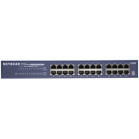NETGEAR 24-port 10 100 1000Mbps Gigibit Ethernet, Unmanaged, JGS524
