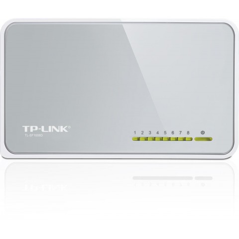 TP-Link TL-SF1008D 8x 10 100Mbps Desktop Switch