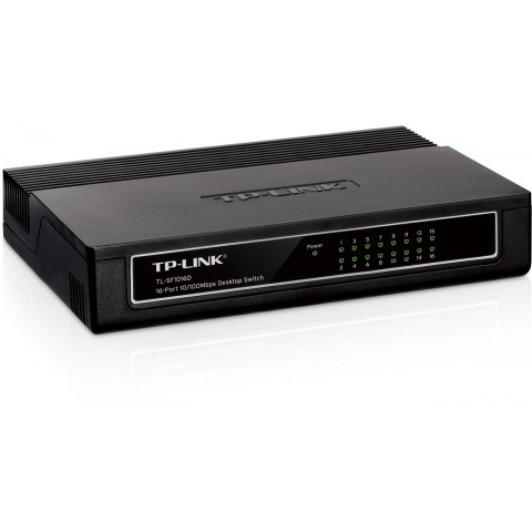 TP-Link TL-SF1016D 16x 10 100Mbps Desktop Switch