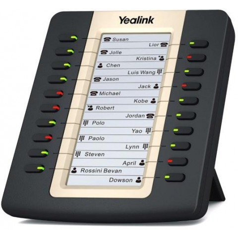 Yealink EXP20 exp. modul s LCD, 20 tl., k tel. T27 T29