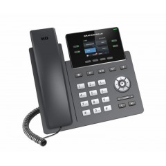 Grandstream GRP2612W SIP telefon, 2.4" TFT bar. displej, 2 SIP účty, 4 prog. tl., 2x10 100Mb, WiFi