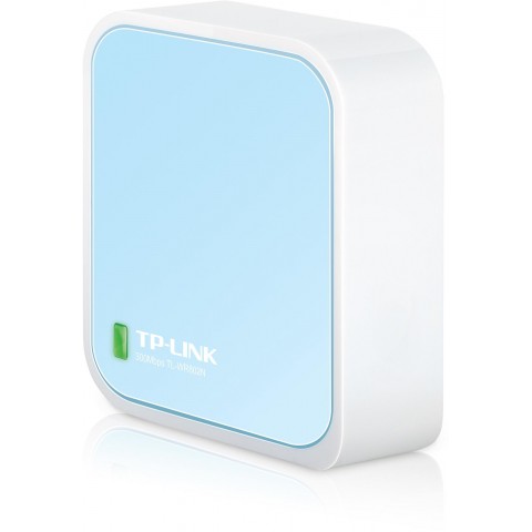 TP-LINK TL-WR802N N300 Nano Router AP extender Client Hotspot,1xRJ45, 1x Micro USB
