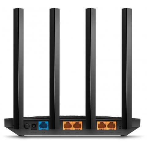 TP-Link Archer C6U AC1200 WiFi DualBand Router, USB 2.0, 5xGb LAN, 4x anténa