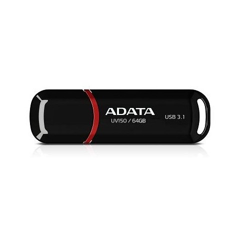 ADATA UV150 64GB 40MBps USB 3.1 Černá