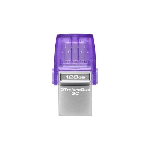 Kingston DataTraveler MicroDuo 3C 128GB 200MBps USB 3.2