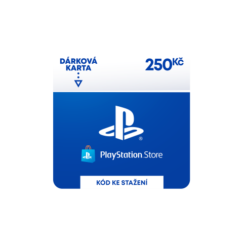 ESD CZ - PlayStation Store el. peněženka - 250 Kč