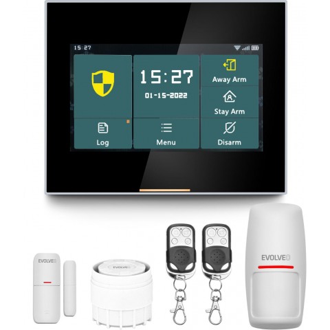 EVOLVEO Alarmex Pro, chytrý bezdrátový Wi-Fi GSM alarm