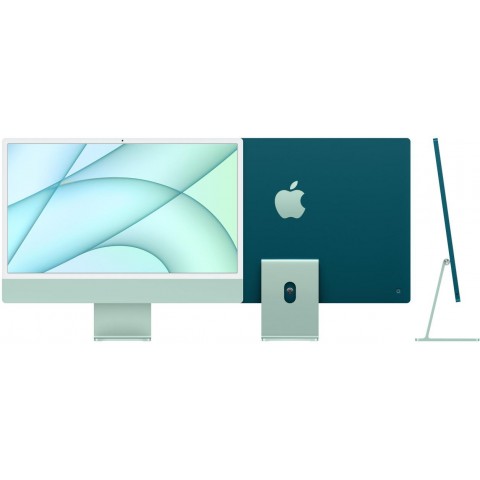 Apple iMac 24" 4480 x 2520 M1 8GB 512GB SSD M1 Big Sur Green 1R