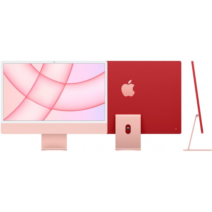 Apple iMac 24" 4480 x 2520 M1 8GB 256GB SSD M1 Big Sur Pink 1R
