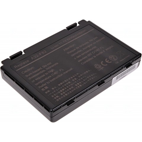 Baterie T6 power Asus K40, K41, K50, K51, K60, K61, K70, F52, F82, X5D, X70, 5200mAh, 58Wh, 6cell