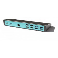 i-tec USB 3.0   USB-C   Thunderbolt 3 Dual Display Docking Station, Power Delivery 85W