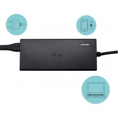 i-tec USB-C Dual Display Docking Station s Power Delivery 65W + i-tec Universal Charger 77W