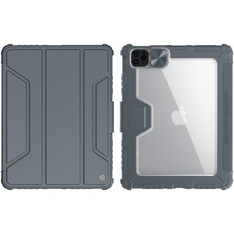 Nillkin Bumper PRO Protective Stand Case pro iPad 10.9 2020 Air 4 Pro 11 2020 Pro 11 2021 Grey