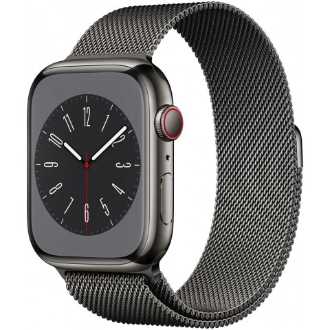 Apple Watch S8 Cell 41mm Graphite Elegant Band Graphite