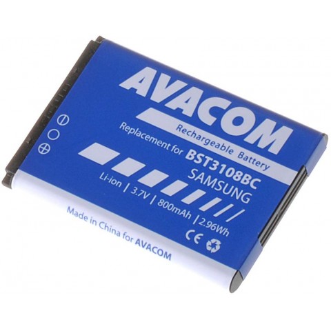 Baterie AVACOM GSSA-E900-S800A do mobilu Samsung X200, E250 Li-Ion 3,7V 800mAh (náhrada AB463446BU)