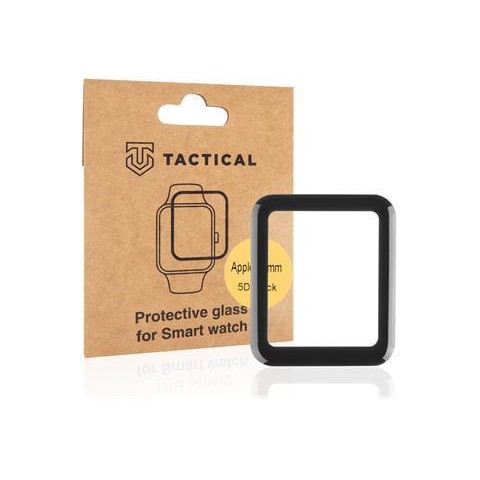 Tactical Glass Shield 5D sklo pro Apple Watch 7 41mm Black