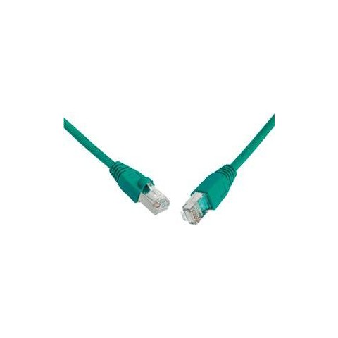 SOLARIX patch kabel CAT6 SFTP PVC 3m zelený